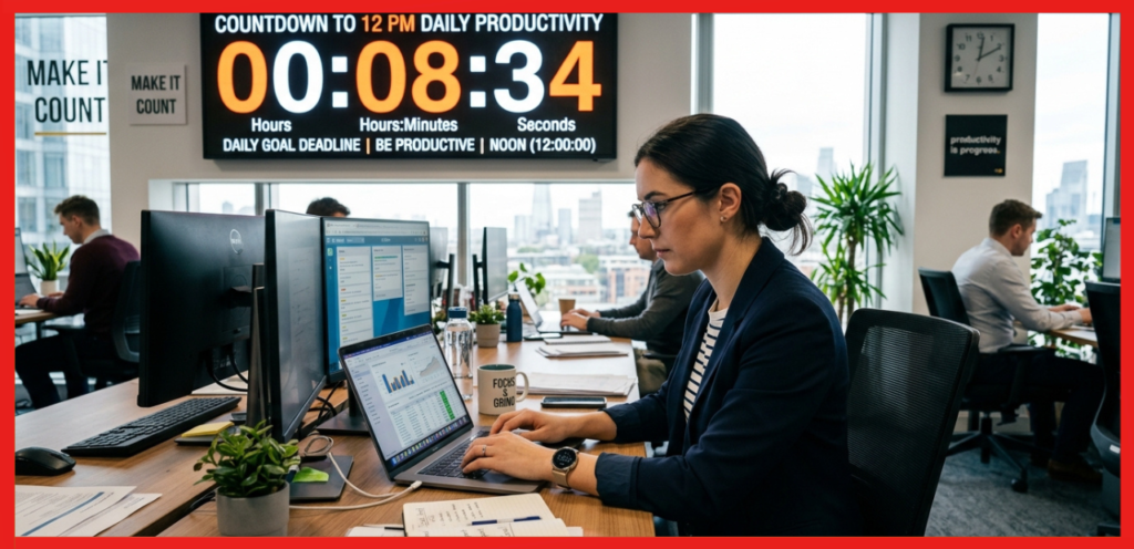 Countdown to 12 PM