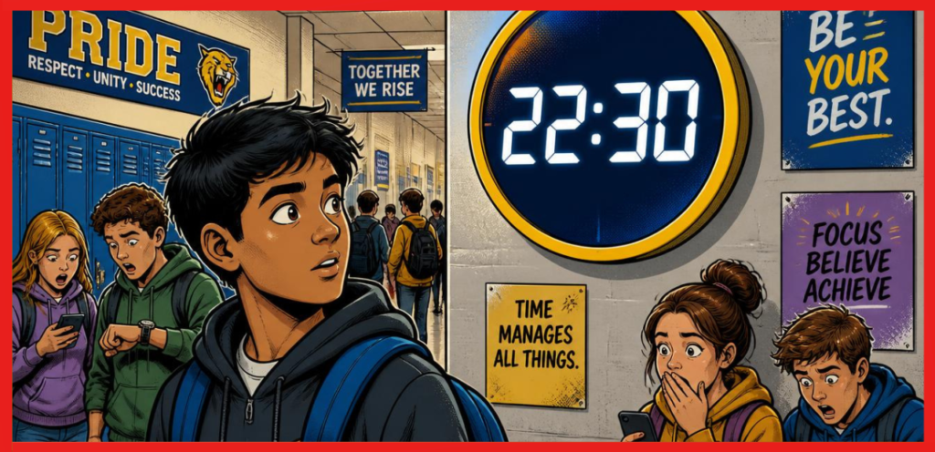 22:30 During School Days