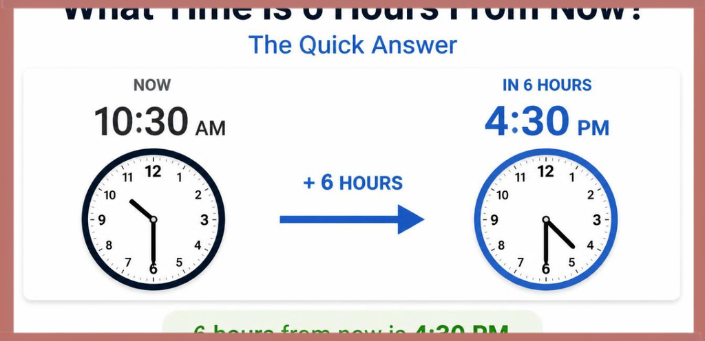 6 Hours From Now